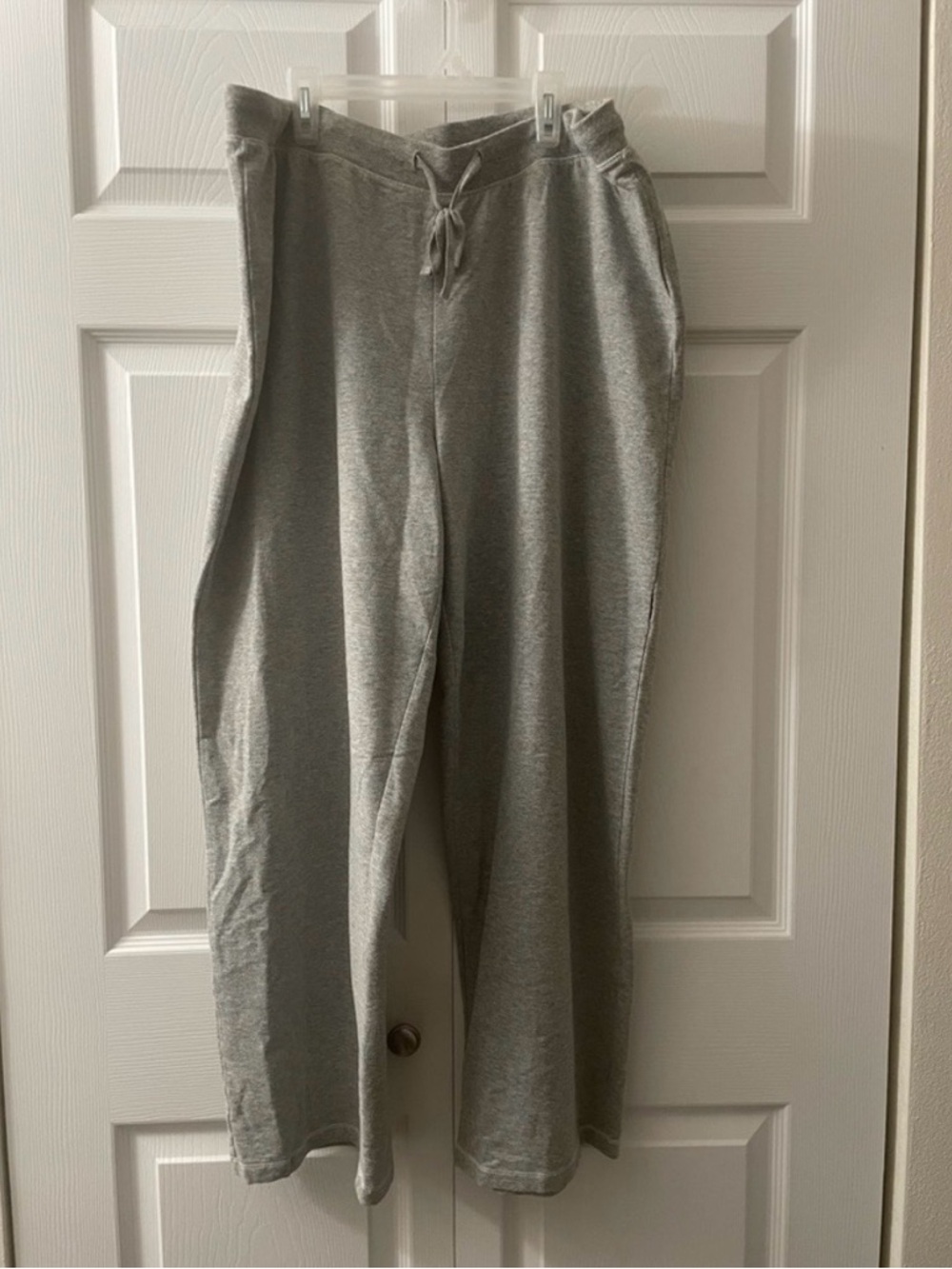 Hanes Light Gray Men's Jogger Sweatpants
